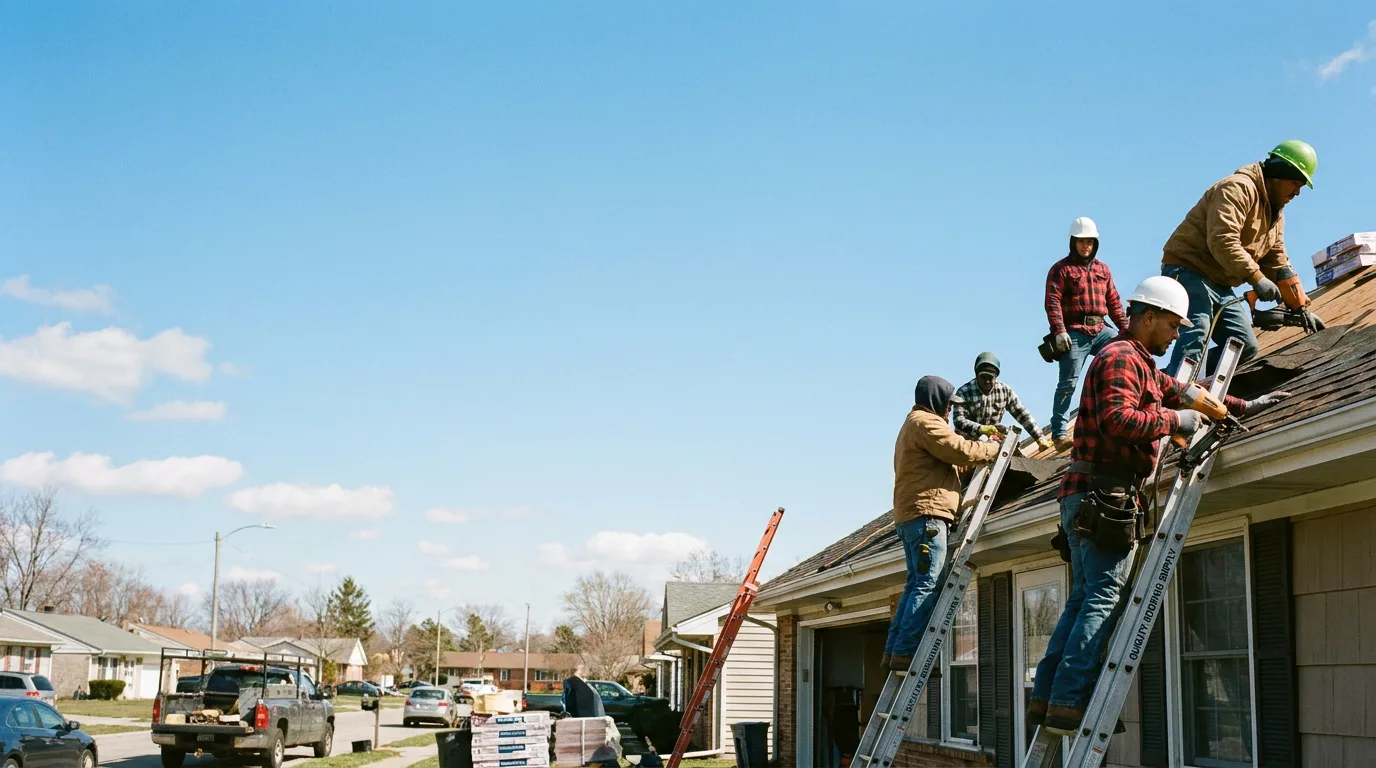Roofing in Shabbona, IL near me